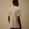 Kurzärmeliges Polohemd aus Stretch-Piqué