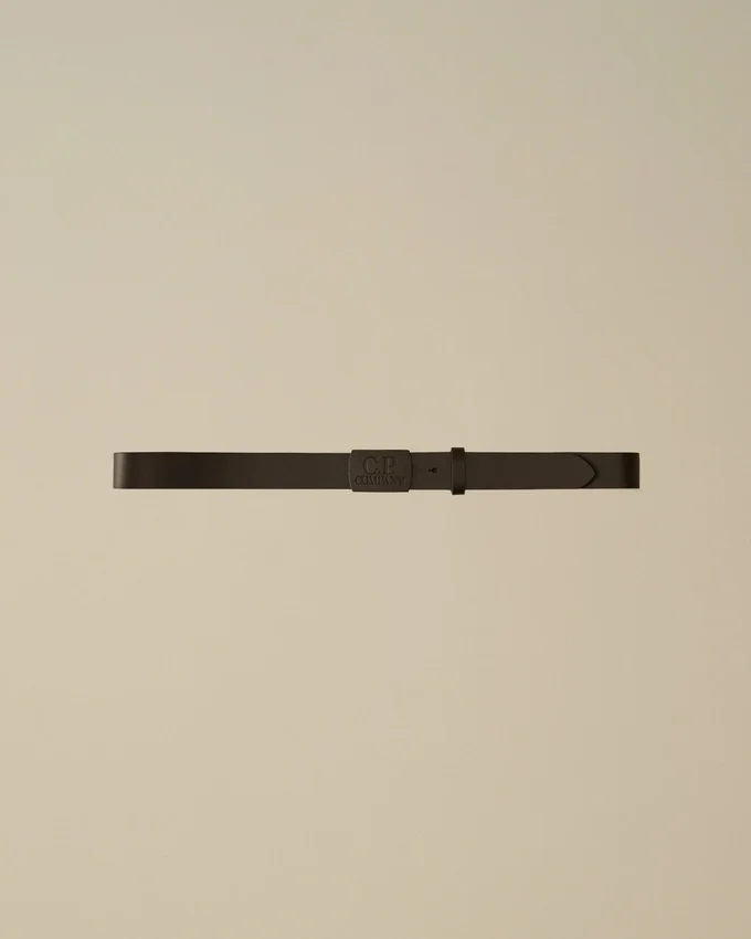 Leder-Logo-Gürtel