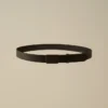 Leder-Logo-Gürtel