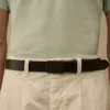 Leder-Logo-Gürtel