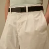 Leder-Logo-Gürtel