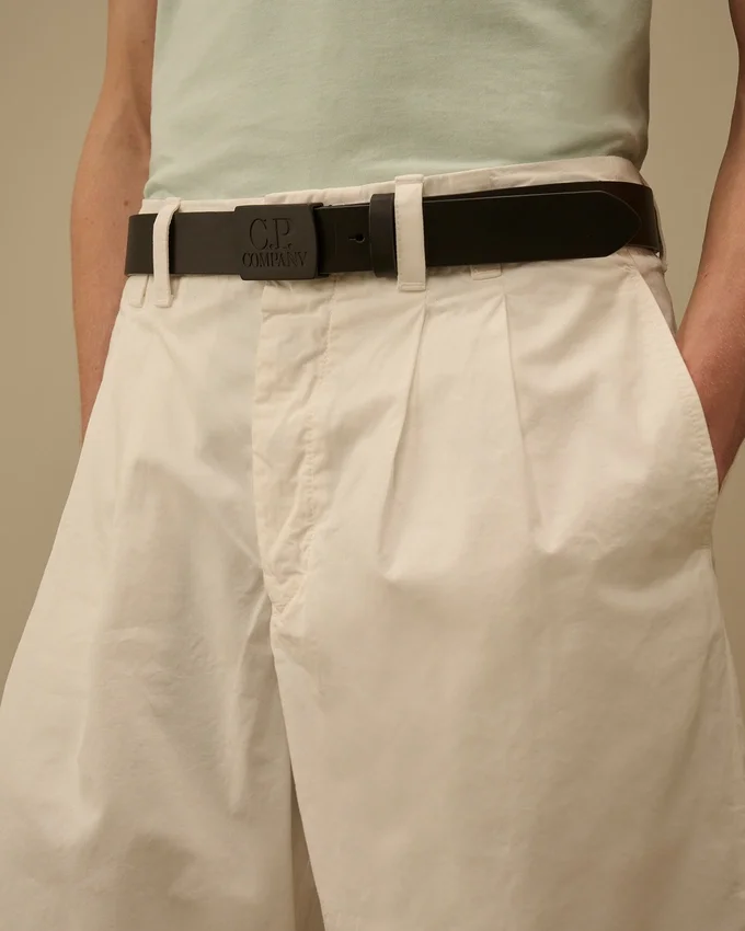 Leder-Logo-Gürtel
