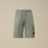 Leichte Fleece-Cargo-Lens-Sweatshorts
