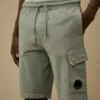 Leichte Fleece-Cargo-Lens-Sweatshorts