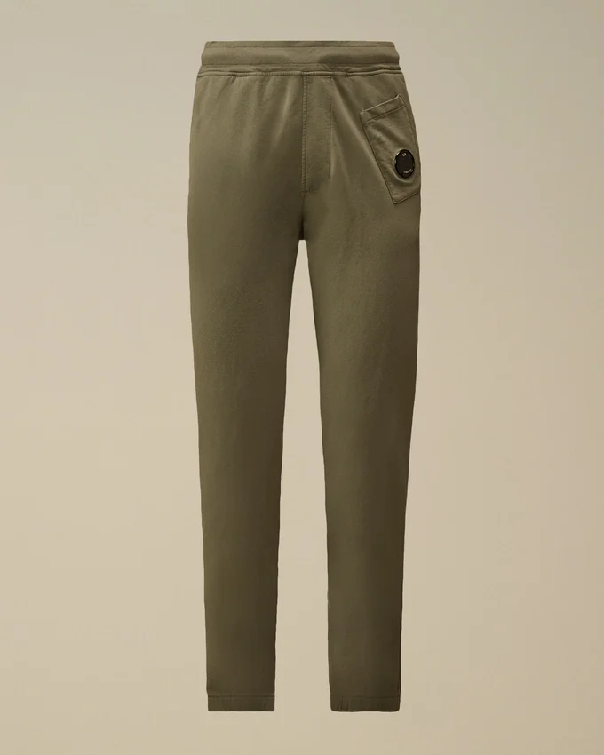 Leichte Fleece-Jogginghose mit Lens-Motiv
