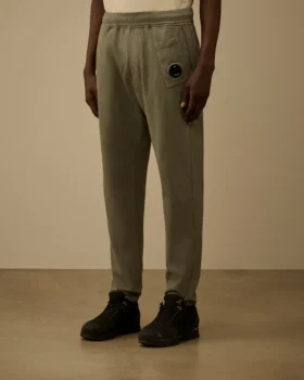 Leichte Fleece-Jogginghose mit Lens-Motiv