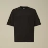Leichtes Kurzarm-Sweatshirt aus Fleece
