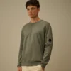 Leichtes Sweatshirt mit Rundhalsausschnitt