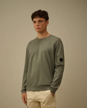 Leichtes Sweatshirt mit Rundhalsausschnitt