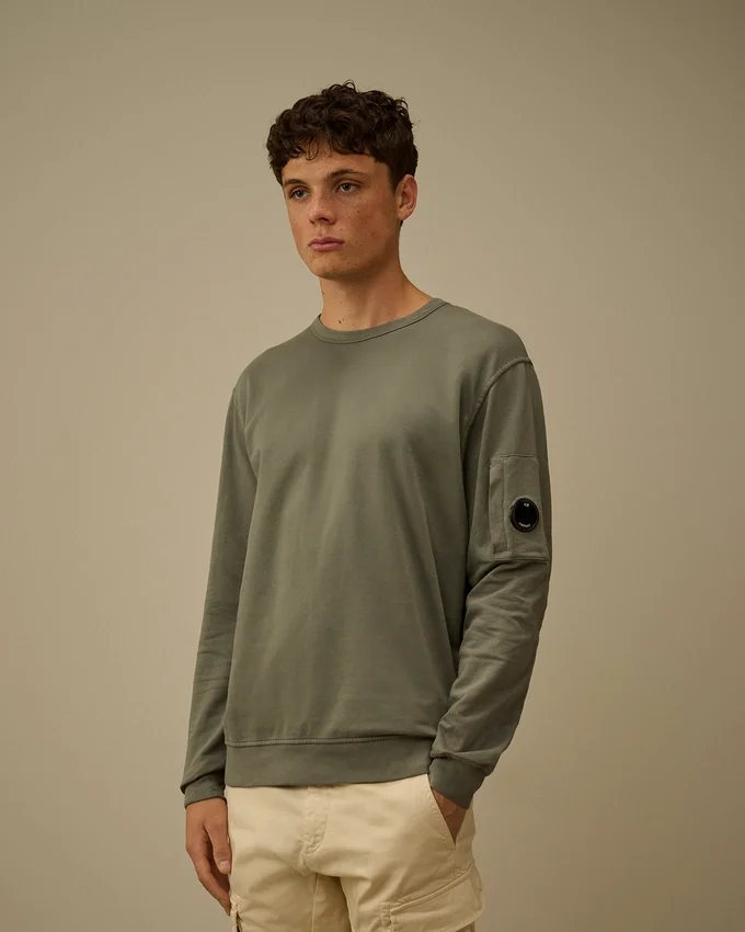 Leichtes Sweatshirt mit Rundhalsausschnitt