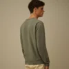 Leichtes Sweatshirt mit Rundhalsausschnitt