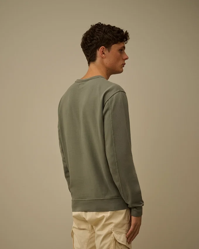 Leichtes Sweatshirt mit Rundhalsausschnitt