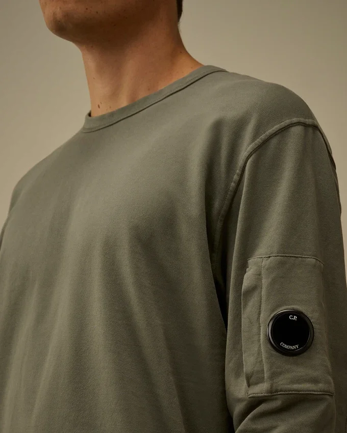 Leichtes Sweatshirt mit Rundhalsausschnitt