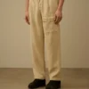 Lockere Cargohose aus Leinen