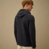 Malfilè Fleece-Kapuzen-Sweatshirt mit Reißverschluss