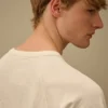 Malfilè Fleece-Sweatshirt mit kurzen Ärmeln