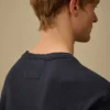 Malfilè Fleece-Sweatshirt mit Rundhalsausschnitt und Linsen-Motiv