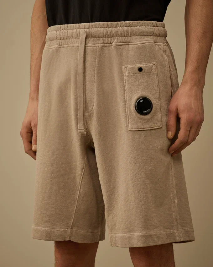 Malfilè Fleece-Sweatshorts mit Lens