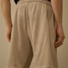 Malfilè Fleece-Sweatshorts mit Lens