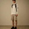 Malfilè Fleece-Sweatshorts mit Lens