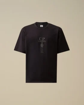 Mercerisiertes Jersey 30/2, gezwirntes Kurzarm-Logo-Hemd
