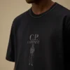 Mercerisiertes Jersey 30/2, gezwirntes Kurzarm-Logo-Hemd