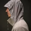 Metropolis Series: Kapuzen-Sweatshirt aus Stretch-Fleece