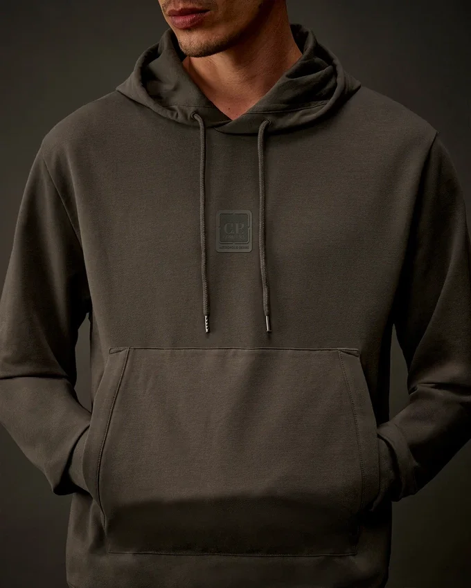 Metropolis Series Kapuzenpullover aus Stretch-Fleece