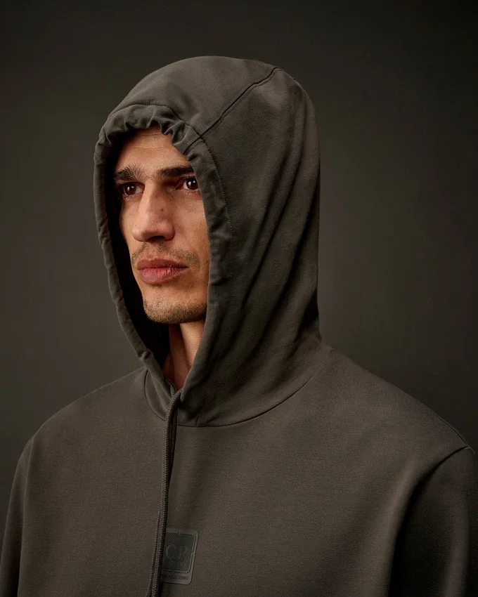 Metropolis Series Kapuzenpullover aus Stretch-Fleece