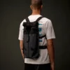 Metropolis Series: Kombinierbarer Rucksack mit gummierten Emblemen