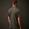 Metropolis Series: Kurzarm-Polo aus Stretch-Piqué
