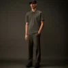 Metropolis Series: Kurzarm-Polo aus Stretch-Piqué