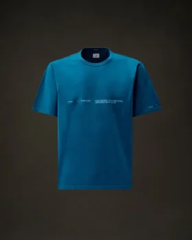 Metropolis Series: Kurzarm-T-Shirt aus merzerisiertem Jersey