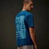 Metropolis Series: Kurzarm-T-Shirt aus merzerisiertem Jersey