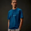 Metropolis Series: Kurzarm-T-Shirt aus merzerisiertem Jersey