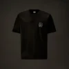 Metropolis Series: Kurzarm-T-Shirt aus merzerisiertem Jersey mit aufgedrucktem Logo
