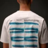 Metropolis Series – Kurzarm-T-Shirt aus merzerisiertem Jersey mit Grafikdruck
