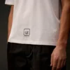 Metropolis Series – Kurzarm-T-Shirt aus merzerisiertem Jersey mit Grafikdruck