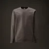 Metropolis Series: Langarm-T-Shirt aus merzerisiertem Jersey