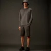 Metropolis Series: Langarm-T-Shirt aus merzerisiertem Jersey