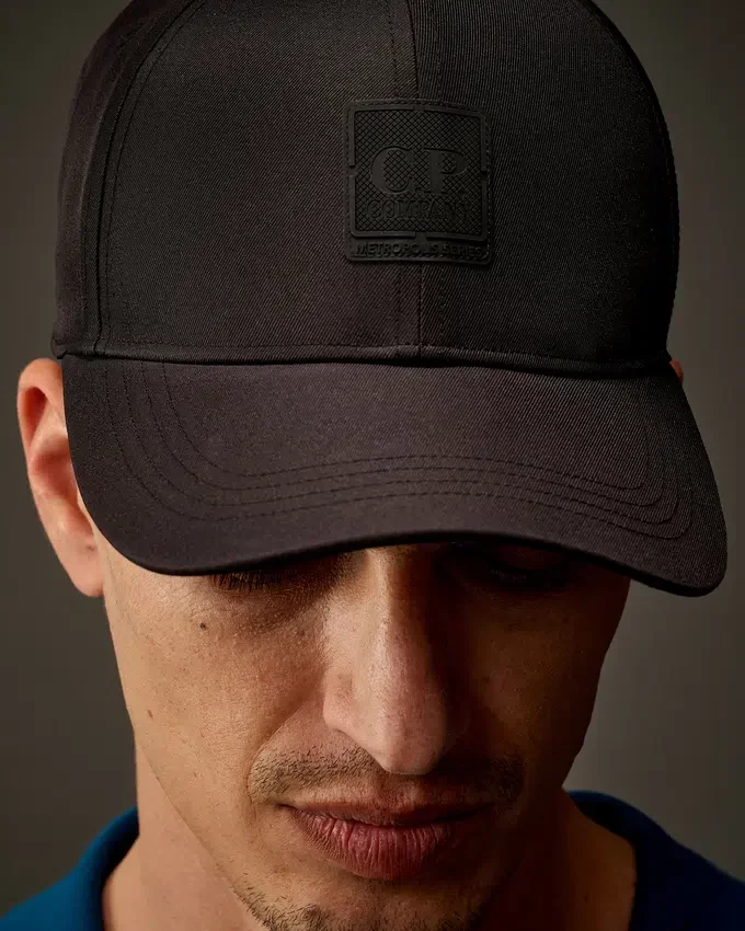 Metropolis Series Logo-Kappe aus Polyester-Twill