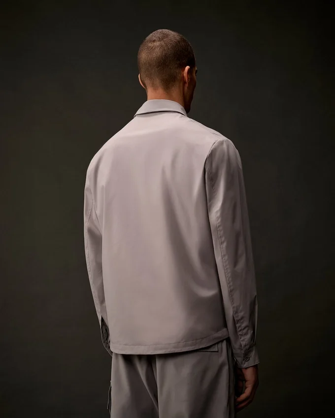 Metropolis Series Metro-Tek-Overshirt mit Reißverschluss