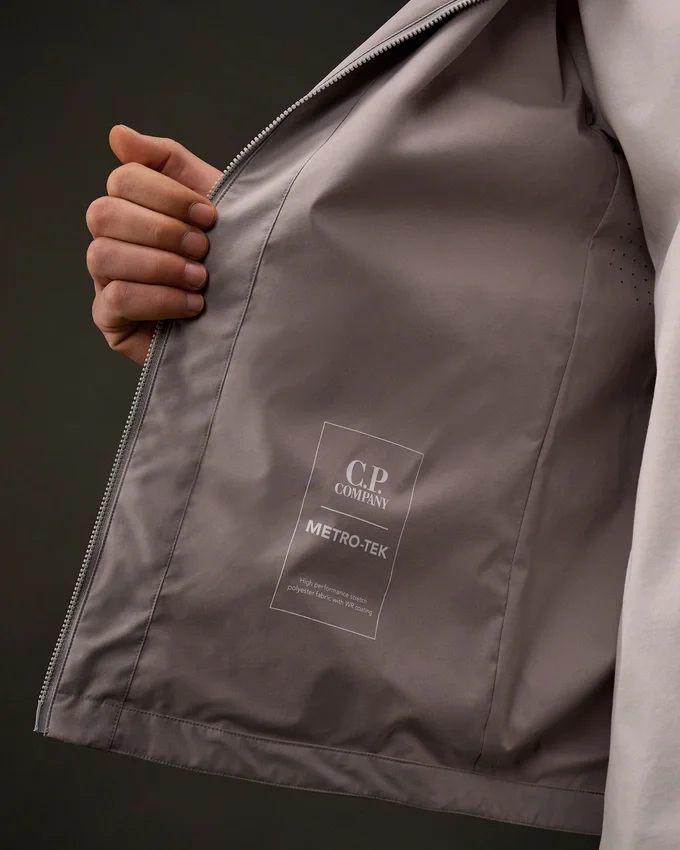 Metropolis Series Metro-Tek-Overshirt mit Reißverschluss