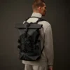 Metropolis Series: Rucksack mit gummierten Applikationen