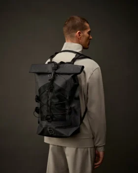 Metropolis Series: Rucksack mit gummierten Applikationen
