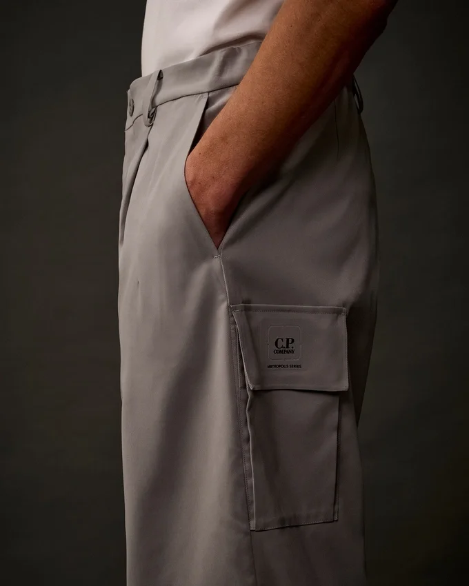 Metropolis Series: Technische Panama-Cargohose im Boxy-Schnitt