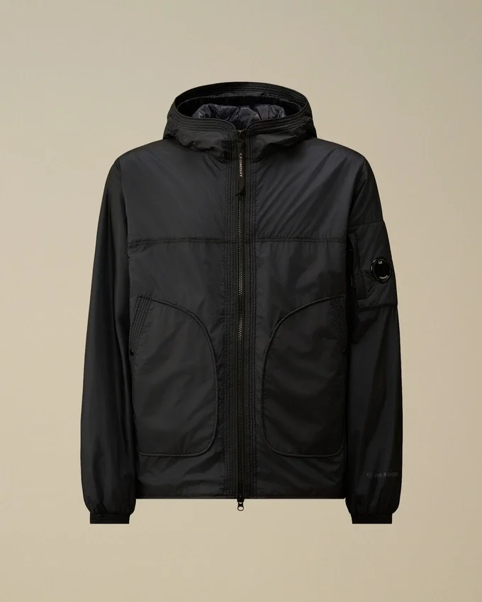 Nada Shield – zusammenpackbare Primaloft® Evolve-Kapuzenjacke mit Linsen-Design