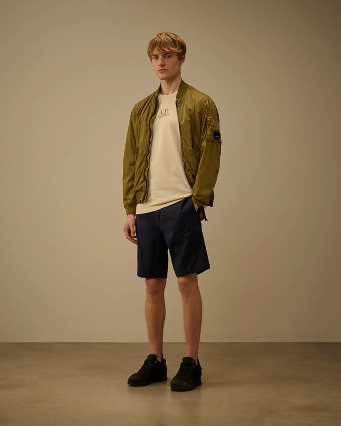 Ottoman Regular Cargo-Shorts