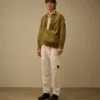 Overshirt aus Baumwolle/Leinen mit „Lens“-Reißverschluss