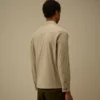 Overshirt aus Bio-Gabardine mit Reißverschluss und Lens-Fach